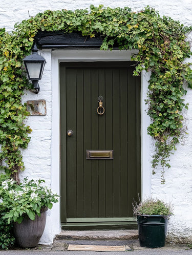 Repotting Exterior Front Door Paint - Image 1