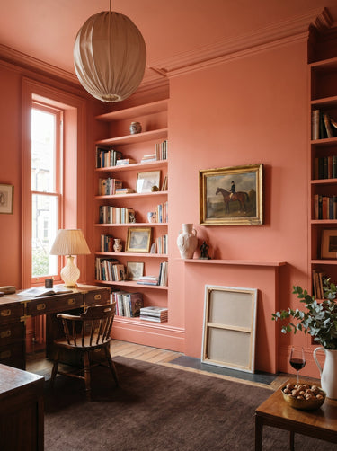Knuckles Coralie interior emulsion paint shown in study